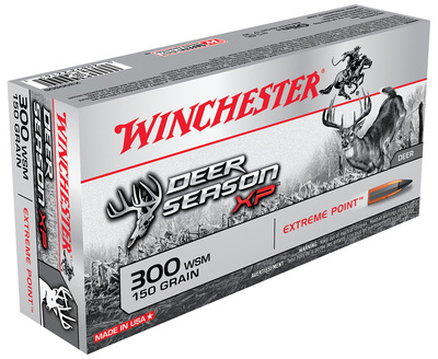 Deer Season XP .300 Winchester Short Magnum 150 Grain Extreme Point Polymer Tip