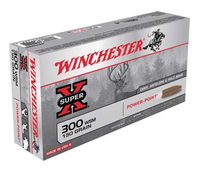 Super-X .300 Winchester Short Magnum 150 Grain Power-Point