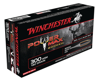 Power-Max .300 Winchester Short Magnum 180 Grain Protected Hollow Point Bonded