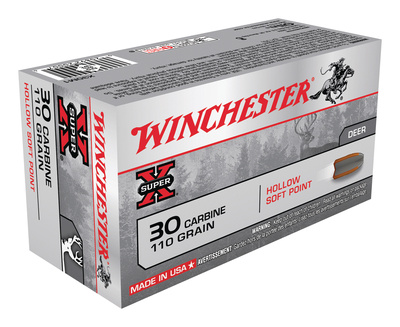 Super-X .30 Carbine 110 Grain Hollow Soft Point