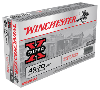 Super-X .45-70 Government 405 Grain Flat Nose Cowboy Action