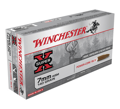 Super-X Power Core 7mm Winchester Short Magnum 140 Grain Power Core 95-5