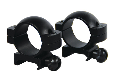 Redfield Aluminum Rings .22 Caliber 1 Inch Medium Gloss Black