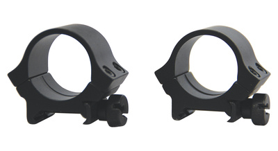 Redfield 4 Hole Aluminum Rings 1 Inch X-High Matte Black