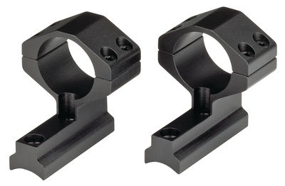 Muzzloader 2 Piece Ring and Base Set High Matte Black CVA/Tradition 2010 + Models