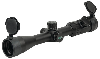 Kaspa Tactical Scope 3-12x44mm Side Focus Illuminated Tactical Mil-Dot Reticle Matte Black