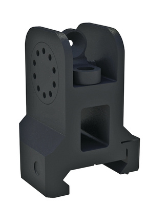 AR-15/M16 Fixed Back-Up Iron Sight Black