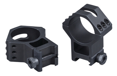 6-Hole Tactical Picatinny Ring XX-High Matte Black 34mm
