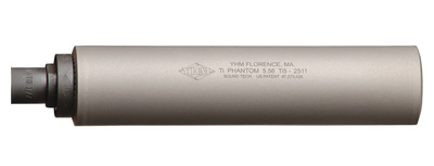 Titanium Q.D. Phantom 5.56/.223 Suppressor With Muzzle Brake Mount 6.875 Inches Matte Finish 1/2-28 TPI - All NFA Rules Apply
