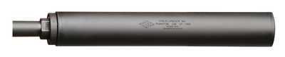 Q.D. Phantom Steel .338 Lapua Magnum Suppressor With Flash Hider Mount 10.15 Inches Matte Black Finish 3/4-24 TPI - All NFA Rules Apply