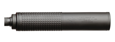 Stainless Q.D. Phantom LT .30 Caliber Suppressor With Flash Hider Mount 7.625 Inches Matte Black Finish M14x1 Left Hand TPI - All NFA Rules Apply