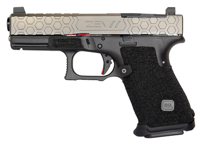 Zev Z19 Glock 19 Gen3 9mm 4 Inch Barrel Titanium Gray Slide Finish