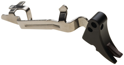 Fulcrum Trigger with Trigger Bar Fits all Glock 9mm/.40S&W/.357 SIG/.45 GAP Black/Black