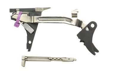 Duty Ultimate Trigger Kit Black Trigger Pad with Black Safety for Gen 4 Glock 17/19/26/34