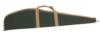 All Purpose Scoped Rifle Case 46 Inch Green With Tan Trim