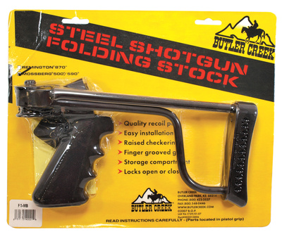 Mossberg 500/590 Folding Stock Blue