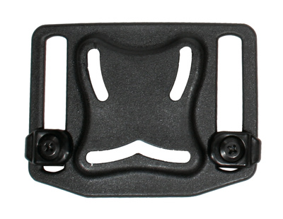 Serpa Belt Loop Platform With Screws Black