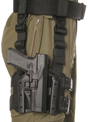 Tactical Serpa Carbon Fiber Holster Black Right Hand For Glock 20/21/21SF/37/39 and Smith & Wesson M&P