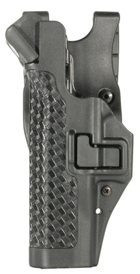 Level 3 Serpa Auto Lock Duty Holster Basket Weave Black Left Hand For H&K USP Compact/P2000 (EURO)