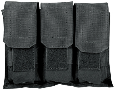 Modular Triple M-16 Magazine Pouch Hook and Loop Black