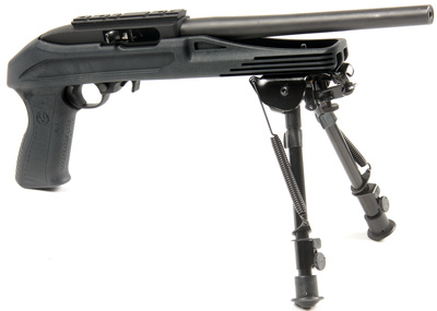 Knoxx Axiom R/F Stock Black Ruger 22 Charger