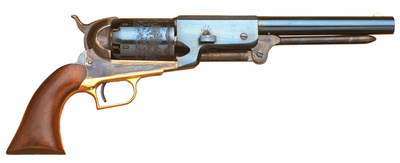 1847 Walker Dragoon .44 Caliber 9 Inch Blued Barrel Walnut Grip
