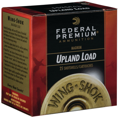 Wing-Shok 20 Gauge 2.75 Inch 1175 FPS 1.125 Ounce 4 Shot