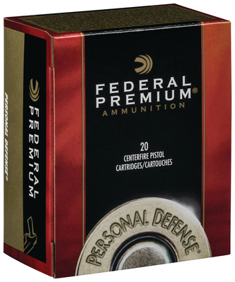 Personal Defense Low Recoil .45 GAP185 Grain Hydra-Shok Jacketed Hollow Point