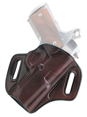 Concealable Belt Holster For 4-4.25 Inch Barrel Havana Brown Right Hand