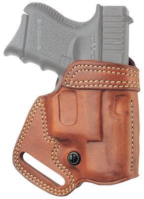 Small of Back Holster For 1911 Style 3.5 Inch Barrel Tan Right Hand