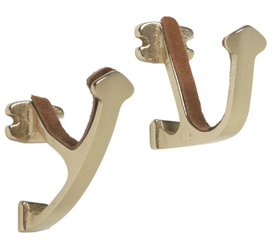 Gun Display Hangers Solid Brass