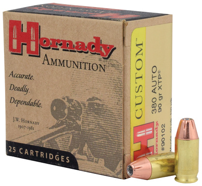 Custom .380 ACP 90 Grain Jacketed Hollow Point XTP