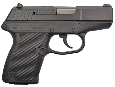 P-11 9mm 3.1 Inch Barrel Parkerized Slide Black Grip/Frame 10 Round