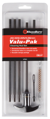 Valu-Pak Rifle Cleaning Sets .22/.223/.225/5.56mm Caliber