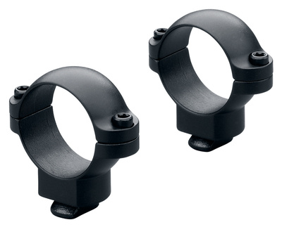 1 Inch Dual Dovetail Extension Rings High Matte Black