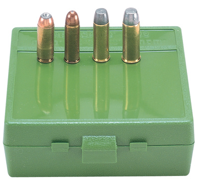 Express Ammo Box .50 Action Express, .475 and .500 Linebaugh Green