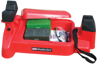 Shoulder-Gard Rifle Rest Recoil-Reduction Sling Red