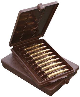 Ammo Wallet .22-250 Remington 9 Cartridge Brown