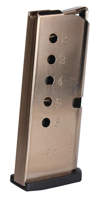 Magazine for Guardian .32 ACP 6 Rounds