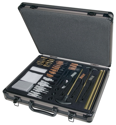 62 Piece Universal Cleaning Kit in Aluminum Case
