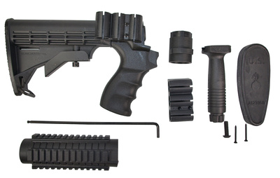 Mossberg Model 500 and 590 12 Gauge Six-Position Collapsible Stock