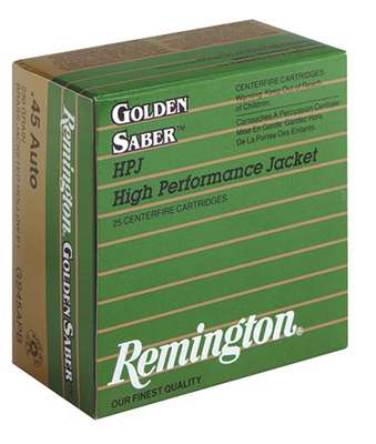Premier .40 S&W 180 Grain Golden Saber Brass Jacketed Hollow Point