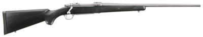 M77 Hawkeye All Weather .243 Winchester 22 Inch Stainless Barrel Matte Finish Black Synthetic Stock No Sights 4 Round