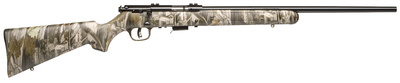 Mark II F .22 Long Rifle 21 Inch Barrel Satin Blue Finish Laminated Stock Camouflage Finish AccuTrigger 10 Round