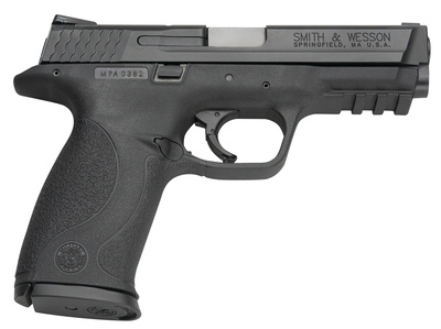 M&P 9mm 4.25 Inch Barrel Black Finish Without Thumb Safety Black Frame 10 Round