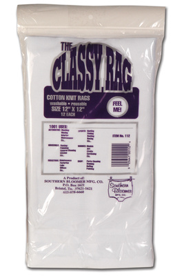 100% Cotton Knit Rags Quantity of 12