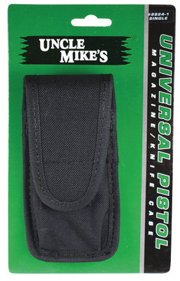 Undercover Single Magazine Case with Belt Clip Black