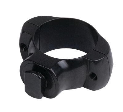 Rotary Dovetail Steel Rings Top Access 1 Inch High Black