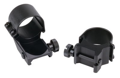Detachable Top Mount Dual Extention Rings High Satin Blue