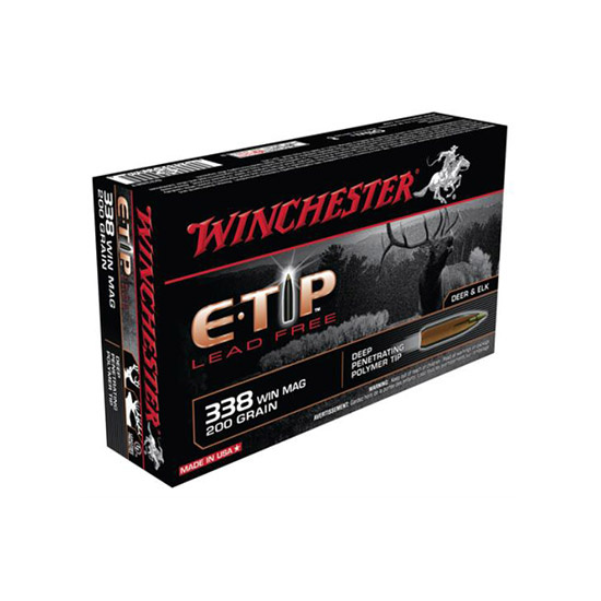 338WIN MAG 200GR E-TIP 20/10